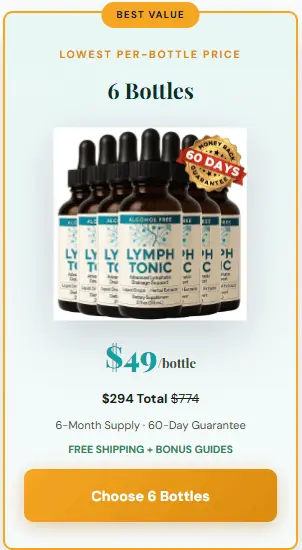 Buy Lymph Tonic 6 Bottles